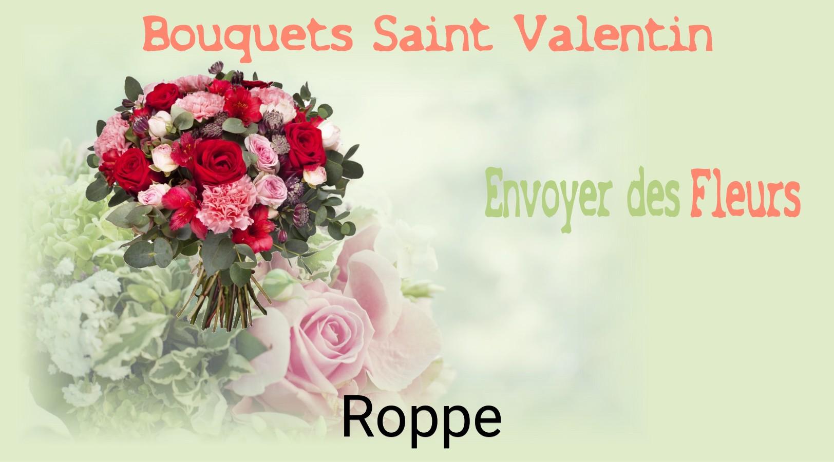 Roses de Saint-Valentin livrées à Roppe
